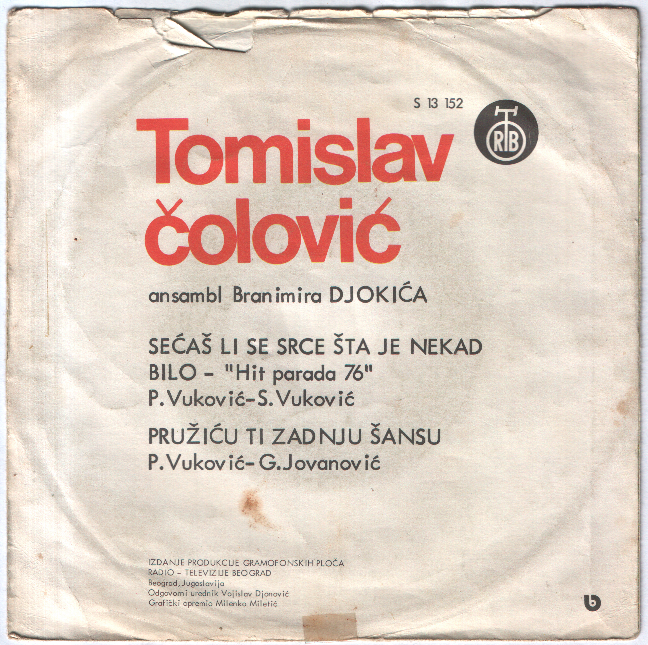 Tomislav Colovic 1976 Z