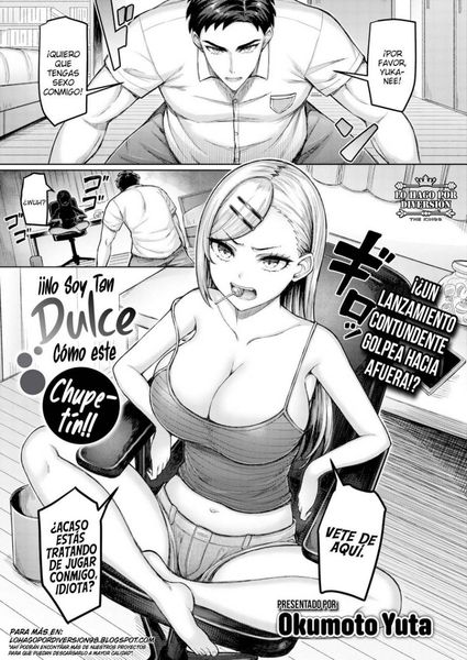 NO SOY TAN DULCE COMO ESTE CHUPETIN