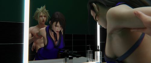 Tifa & Cloud: Shinra HQ