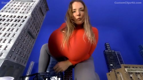 Koa in Breast Expansion Giantess Attack • Need for Porn 