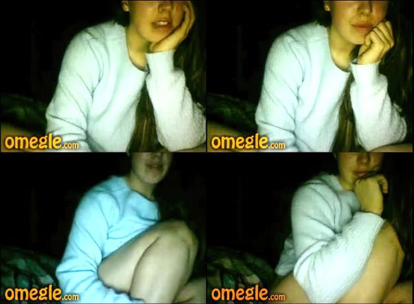 Sexy Girl Trys The Omegle Game