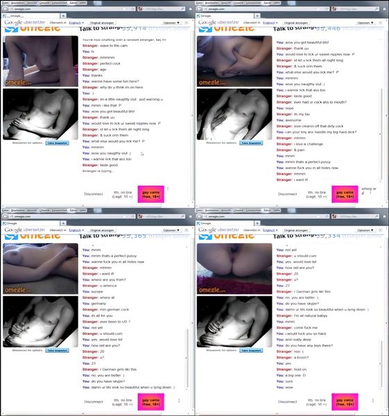 20yr Old Slut Likes Anal And Gets Really Dirty On Omegle