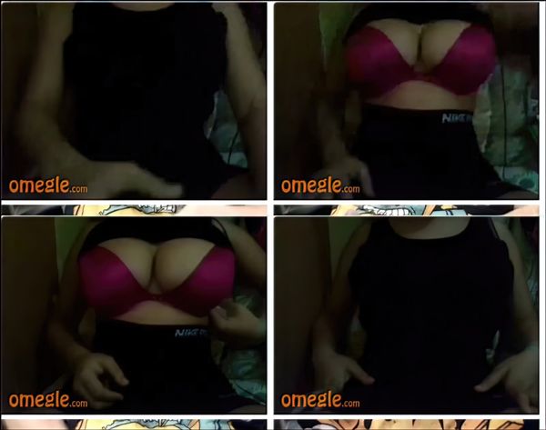 Huge Tits In Bra On Omegle
