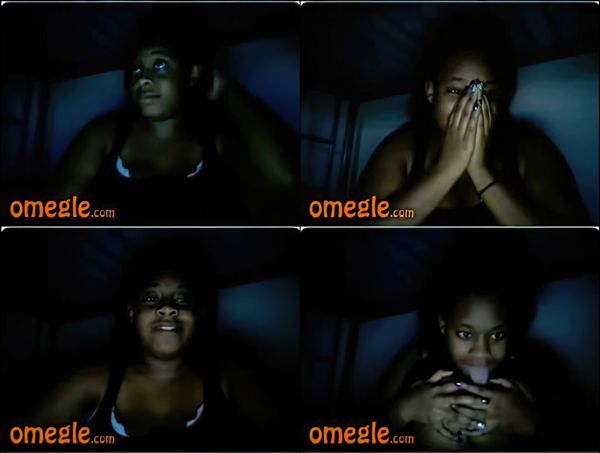 Black Girl Shows Tits On Omegle