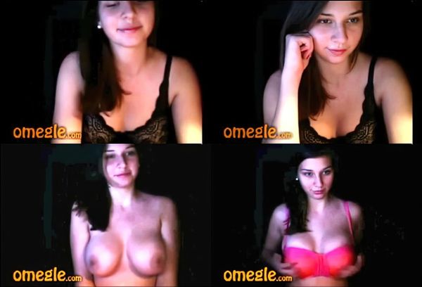 Omegle Hot Teen Gets Nude