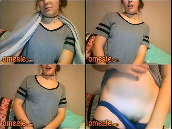 Cute Teen Flashes On Omegle