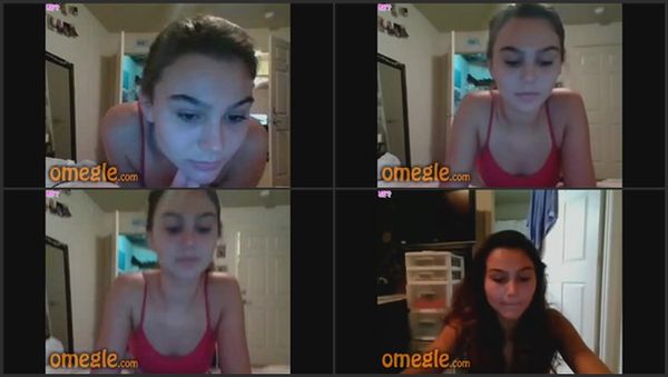 18 Years Old Omegle Slut Strips And Masturbates